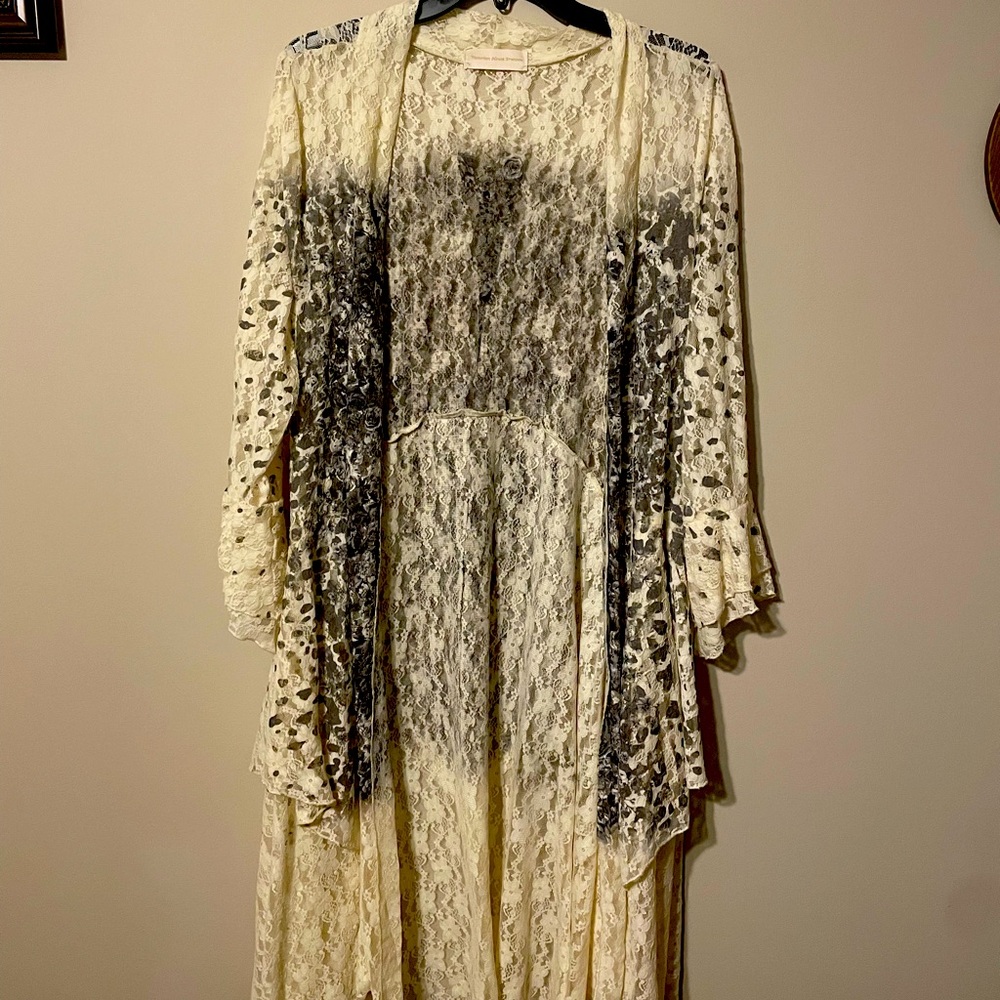 Beautiful Victorian Lace Kimono